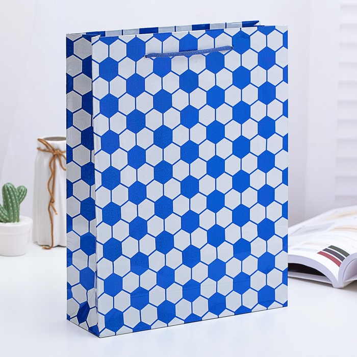 Пакет голография 34 х 26 х 8 см