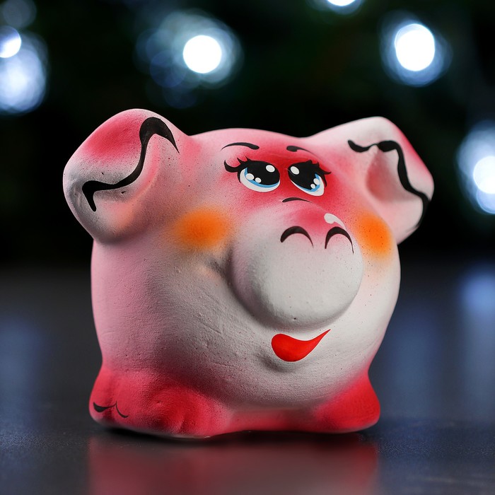 Копилка «Свинка» малая новая, 12см