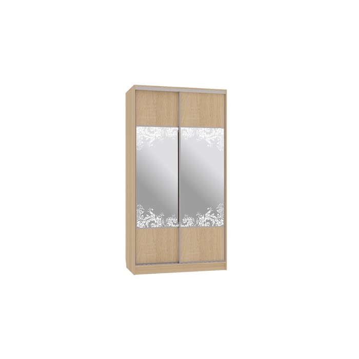 Шкаф-купе Рио 6 Ажур (полки справа), 604х1200х2305, Дуб сонома