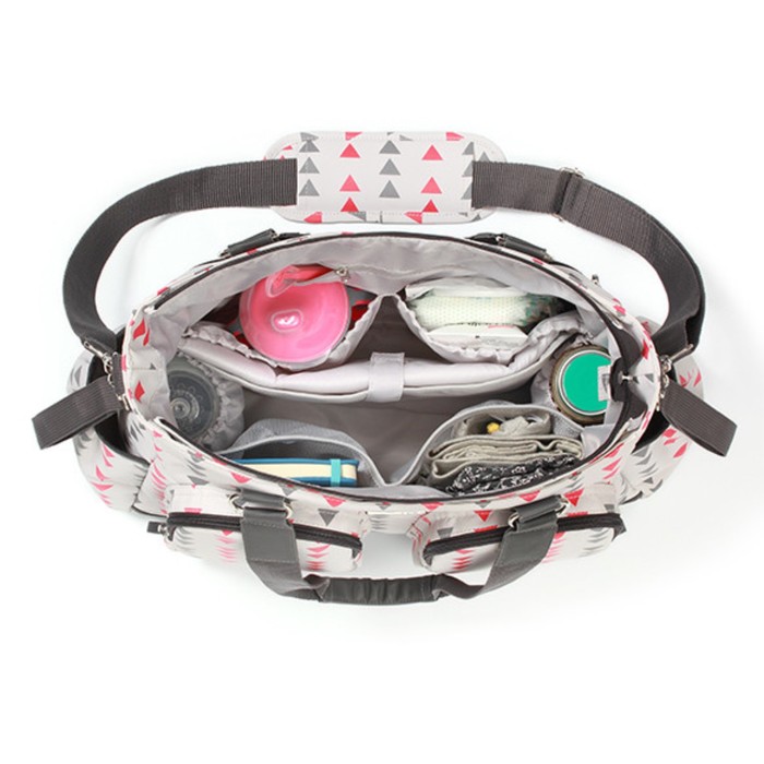 Сумка для мамы GLAM, треугольники