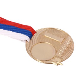 

Медаль призовая, 1 место, золото, d=5 см