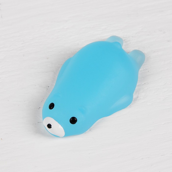 Мялка антистресс "Тюлень" светоотражающая, цвета МИКС