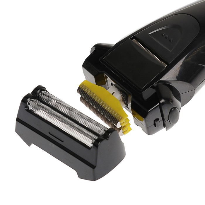 Электробритва Galaxy GL-4200, аккумуляторная, триммер, черная