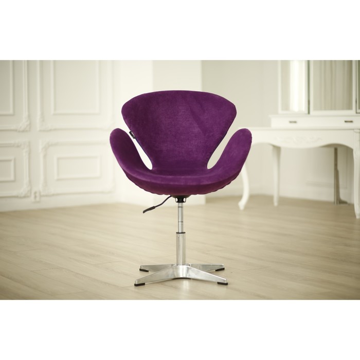 Кресло Беннетт-2 Вельвет Люкс 32/опора хром крестовая