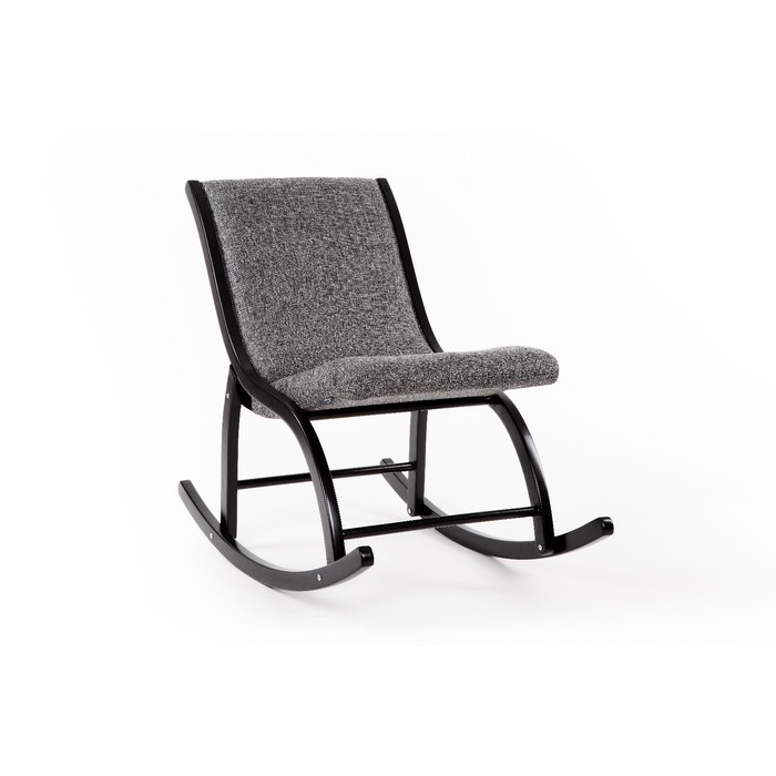 Кресло-качалка Люцерн ткань Муссон/каркас венге