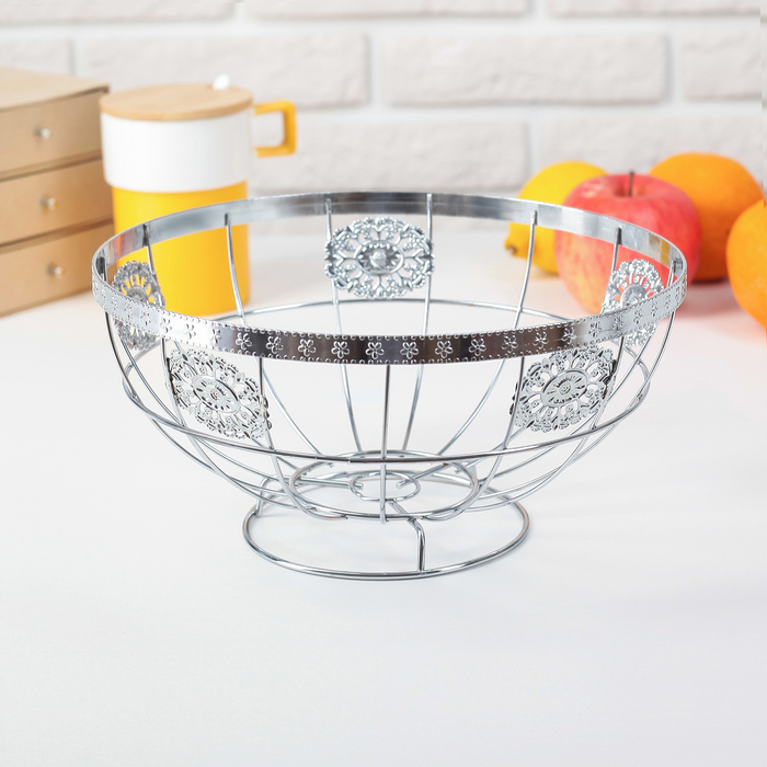 Ваза для фруктов "Цветы"