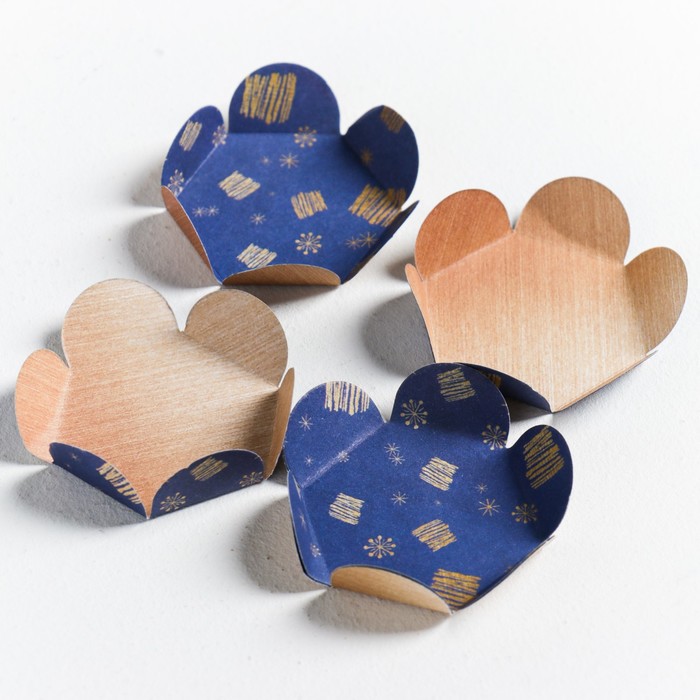 Коробка для макарун с подложками «Радостных моментов», 12 х 12 х 3 см