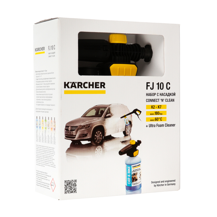 Набор Karcher с насадкой Connect and Clean и UFC
