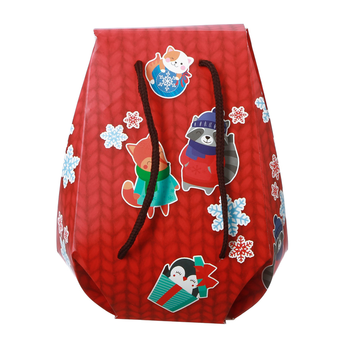 Рюкзачок складной «Много подарков», 20 х 18 х 13 см
