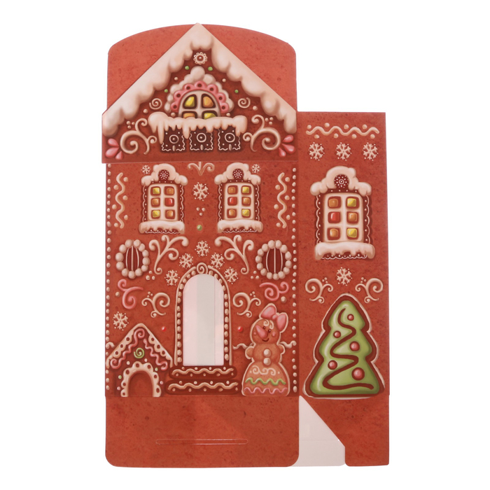 Коробка складная «Пряничный домик», 15 х 7 х 22 см