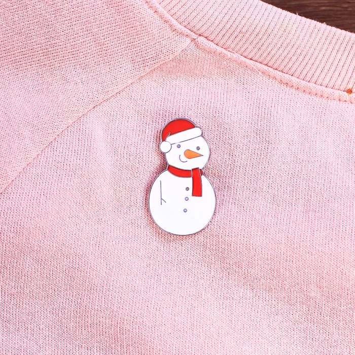 Значок металлический "С Новым годом"