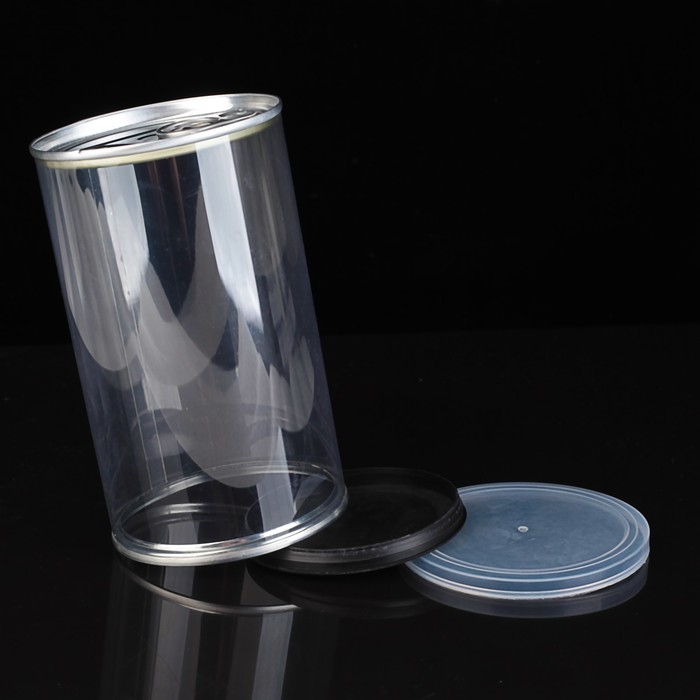 Тубус пластиковый 7,3 х 7,3 х 12,5 см