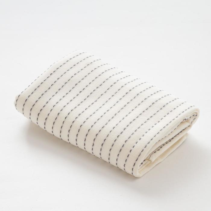 Полотенце двухстороннее "Этель" Олимп бежевый 70 х140 см, 380 г/м2, 100% хлопок