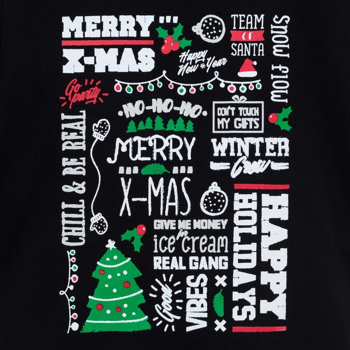 Футболка детская KAFTAN "Holidays", рост 146-152 см (38), 11-12 лет, 100% хлопок