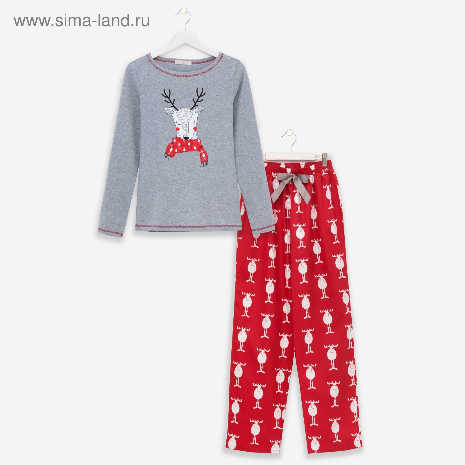 Пижама Женская Новогодняя Купить
