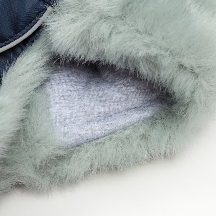 Шапка для мальчика, размер 56 см, цвет синий