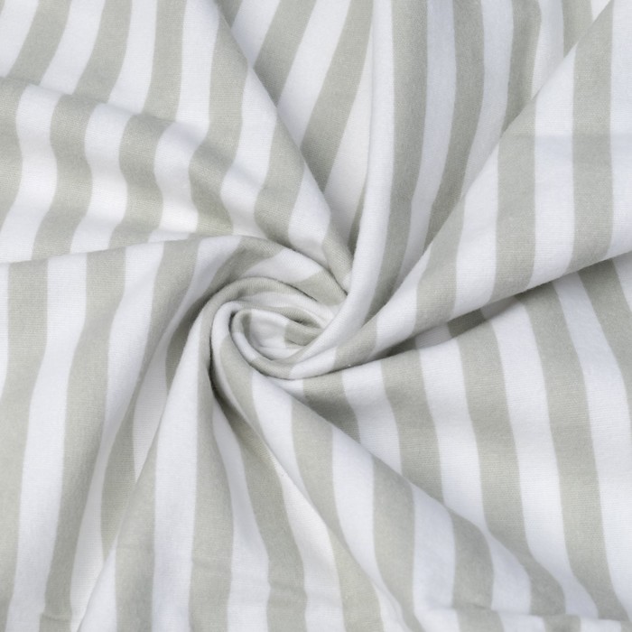 Фланель Полоски 160 г/м2, ш. 150 см, дл. 10 м, 100% хлопок