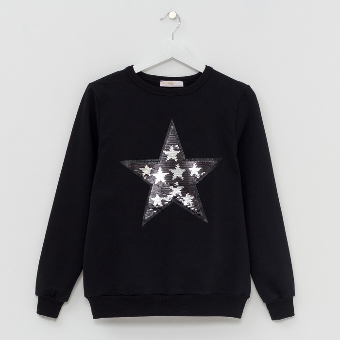 Джемпер женский KAFTAN "Star", р-р 44-46, чёрный