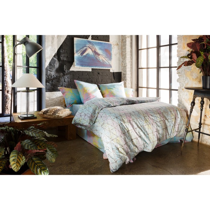 КПБ дуэт "Танго", 240х260 см, 160х220 см-2 шт., 50х70 см-2 шт., ранфорс 118 г/м2