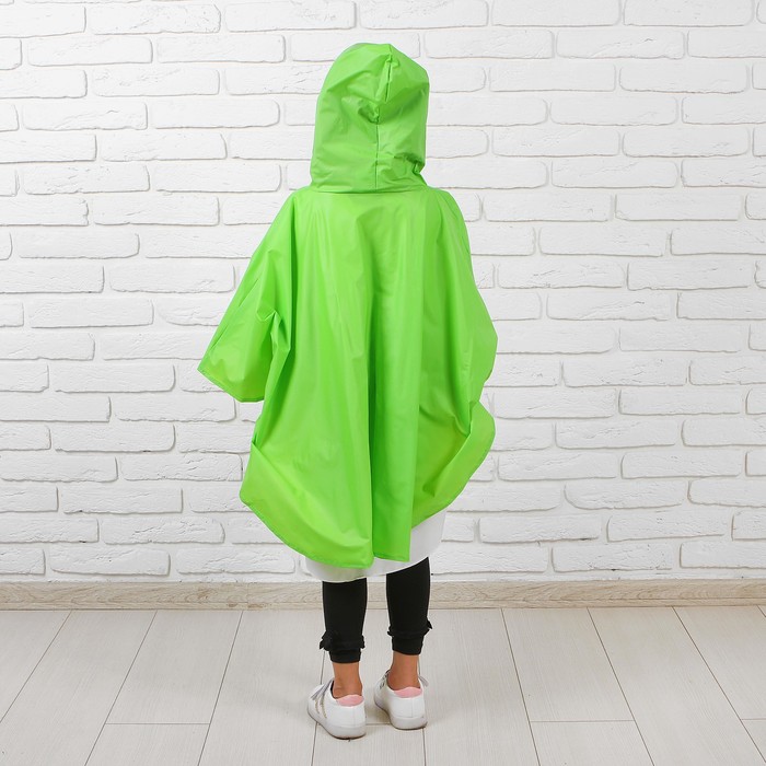 Дождевик детский-пончо "Луковки", размер S