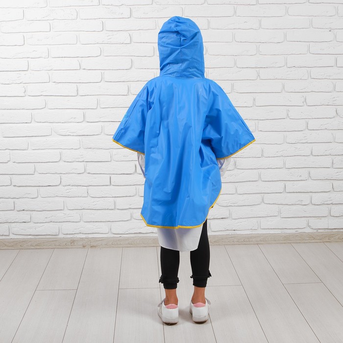 Дождевик детский- пончо "Моречко", размер L