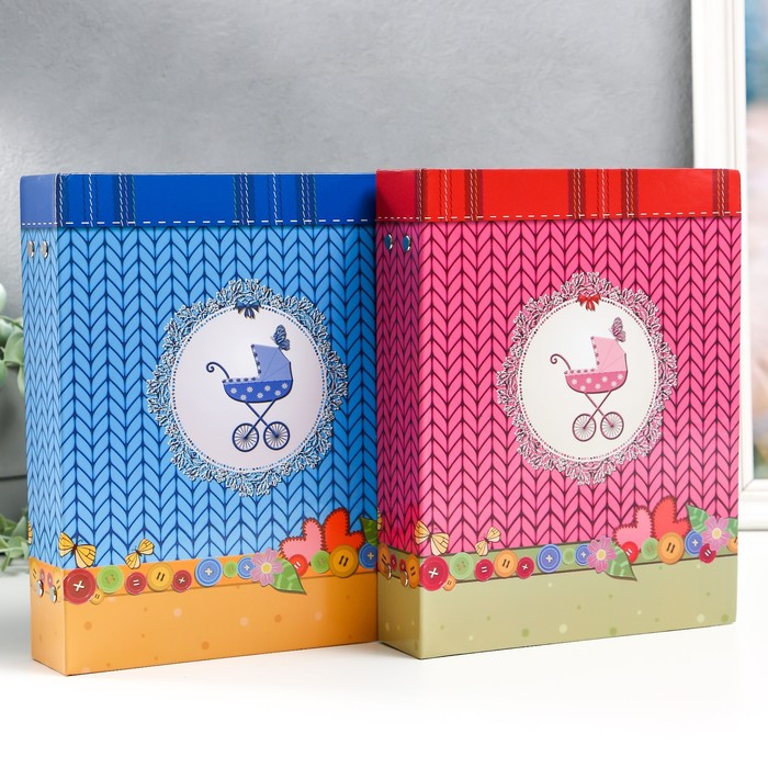 Фотоальбом на 200 фото 10х15 см "Детский альбом-5" МИКС