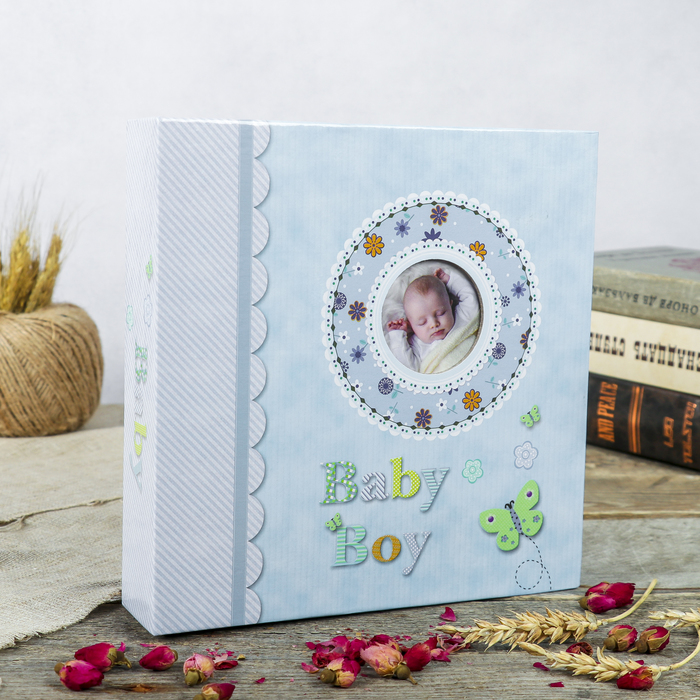 Фотоальбом на 200 фото 10х15 см "Детский альбом-6" МИКС