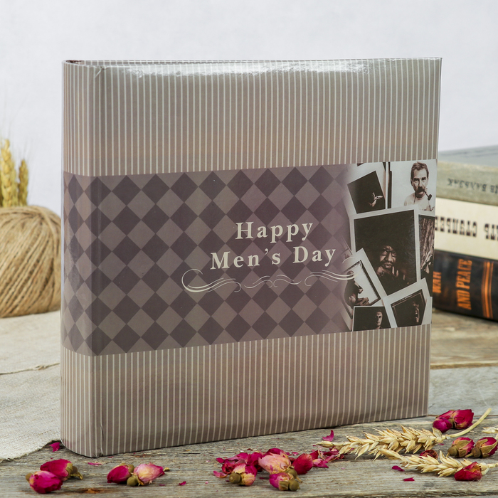 Фотоальбом на 200 фото 10х15 см "Мужcкая тема" книжный п-т МИКС