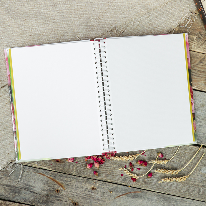 Фотоальбом магнитный 20 листов "Цветочная коллекция-3" 23x28см МИКС