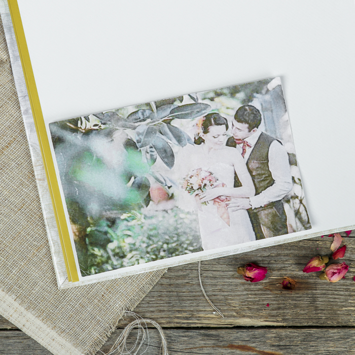 Фотоальбом магнитный 20 листов "Цветочная коллекция-7" 23x28см МИКС