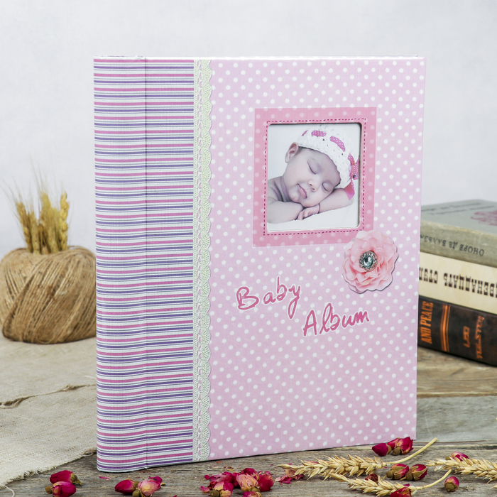 Фотоальбом магнитный 20 листов "Малыши-3" 23x28см МИКС