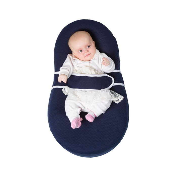 Матрас-кокон Dolce Cocon, размер 41х70 см, цвет синий