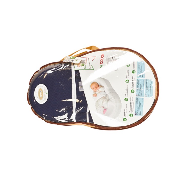 Матрас-кокон Dolce Cocon Plus, размер 41х70 см, цвет синий