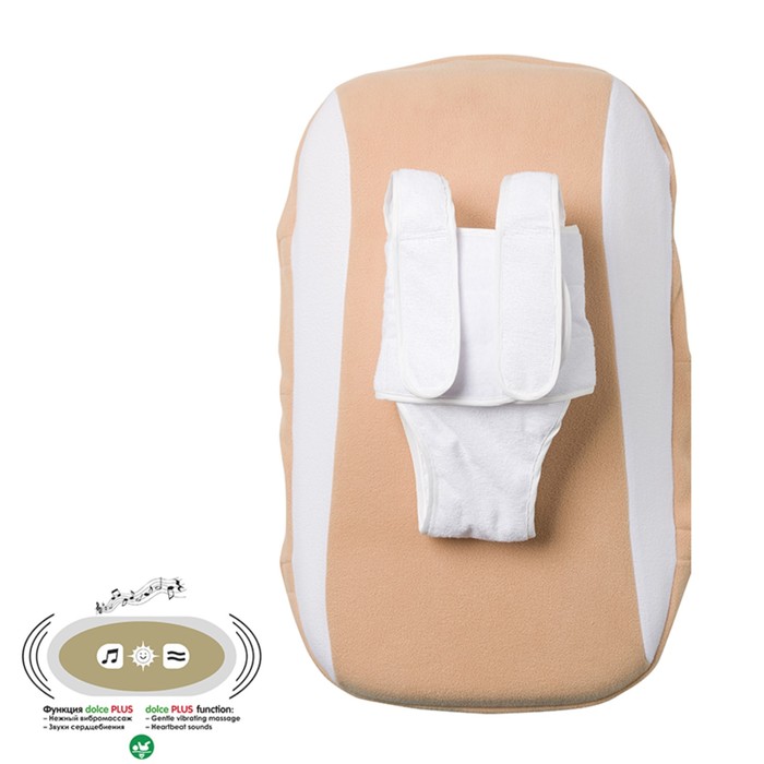 Матрас-подушка Dolce Pad Plus, размер 40х60 см, цвет бежевый