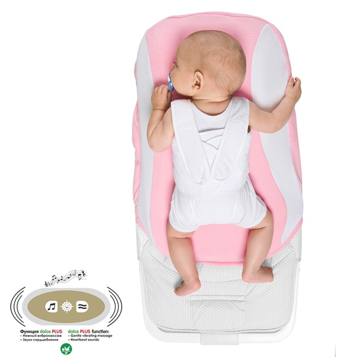 Матрас-подушка Dolce Pad Plus, размер 40х60 см, цвет розовый