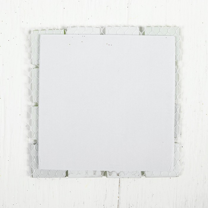 Мозаика стеклянная на клеевой основе №25, цвет оттенки зеленого