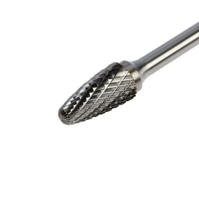 Борфреза TUNDRA premium тип F параболическая, 12 x 25 мм, хвостовик 6 мм