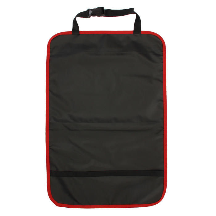 Защитная накидка-незапинайка на спинку сиденья автомобиля «Давай дружить!», с карманом