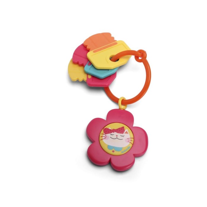 Прорезыватель Suavinex музыкальный от 0 мес., розовый