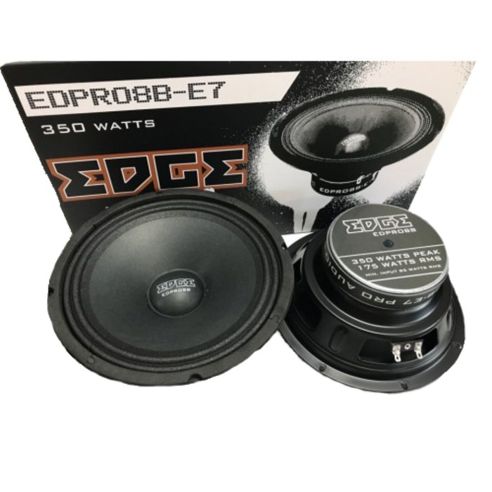 Акустическая система EDGE EDPRO8B-E7, 20 см, 350 Вт, набор 2 шт