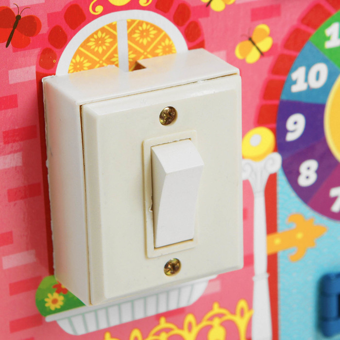 Бизиборд "Замок принцессы", 25 х 25 см