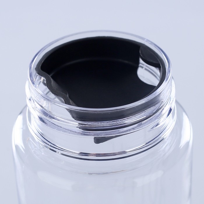 Бутылка для воды 500 мл My bottle, в чехле, крышка винтовая, чёрная, 6.5х6.5х19 см