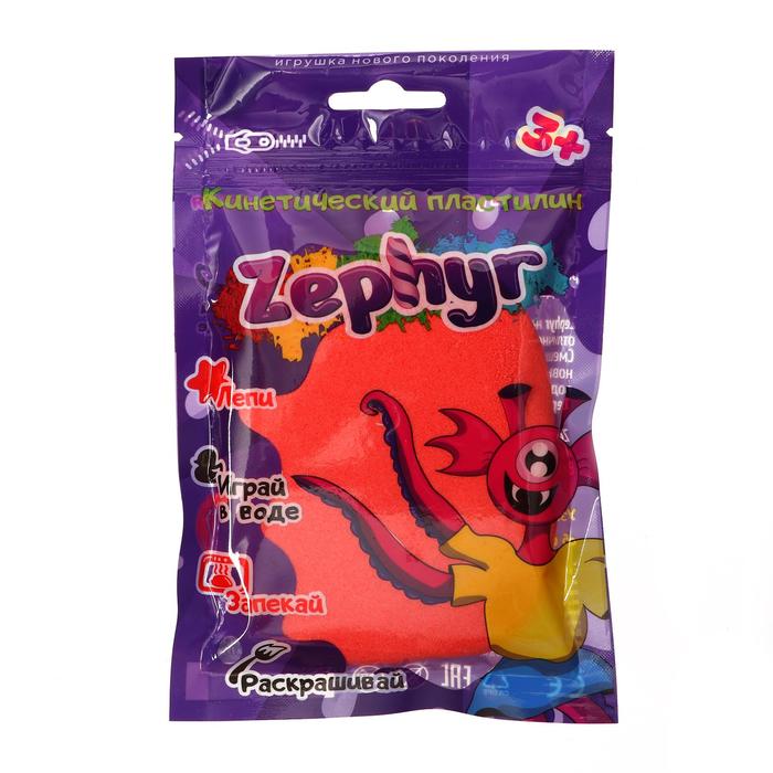 

Кинетический пластилин «Zephyr» розовый 0,075 кг