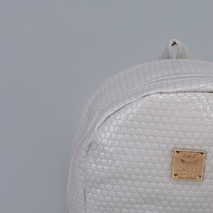 Рюкзак молодёжный, отдел на молнии, 3 наружных кармана, цвет серый