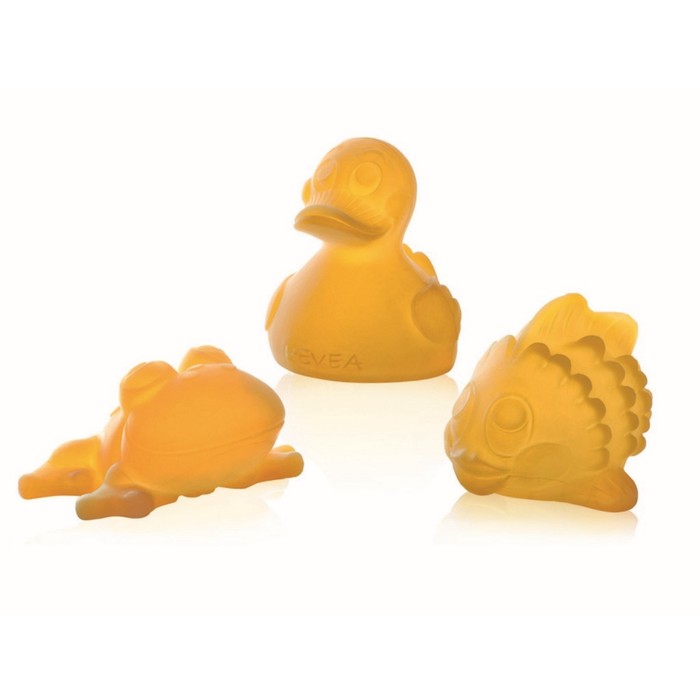 Набор игрушек для ванной из 100% каучука HEVEA Pond