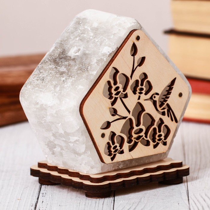 Соляная лампа "Орхидея"