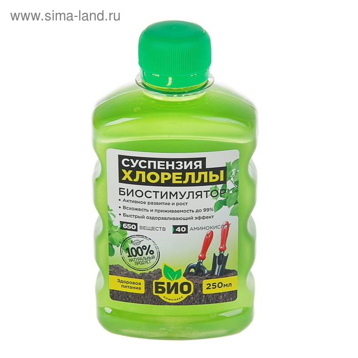 Суспензия хлореллы БИО-комплекс, 250 мл средство для защиты растений серебромедин био комплекс 250 мл