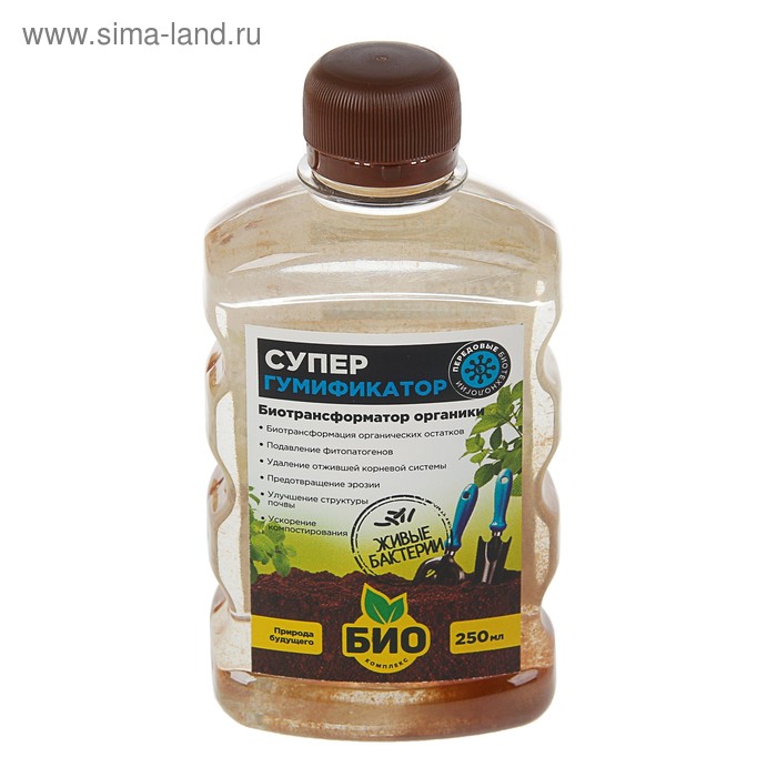

Удобрение Супер Гумификатор "БИО-комплекс", 250 мл