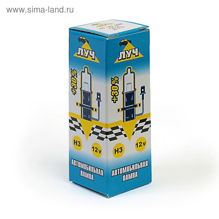 

Лампа автомобильная "Луч", H3, 12 В, (55 Вт), PK22s