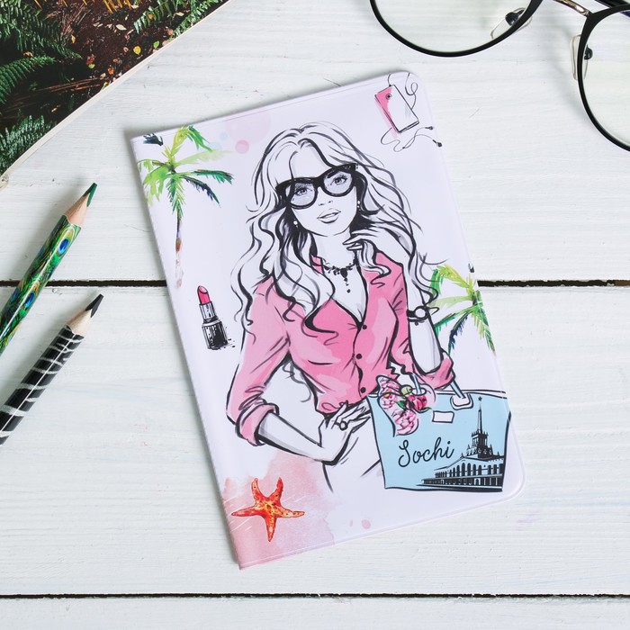 Обложка на паспорт «Сочи», 9.5 х 14 см